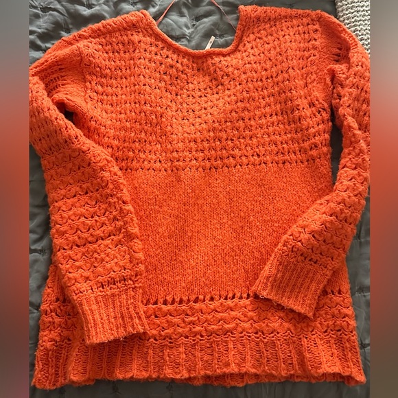 Free People Crashing Waves Pullover EUC size xs - Picture 3 of 4